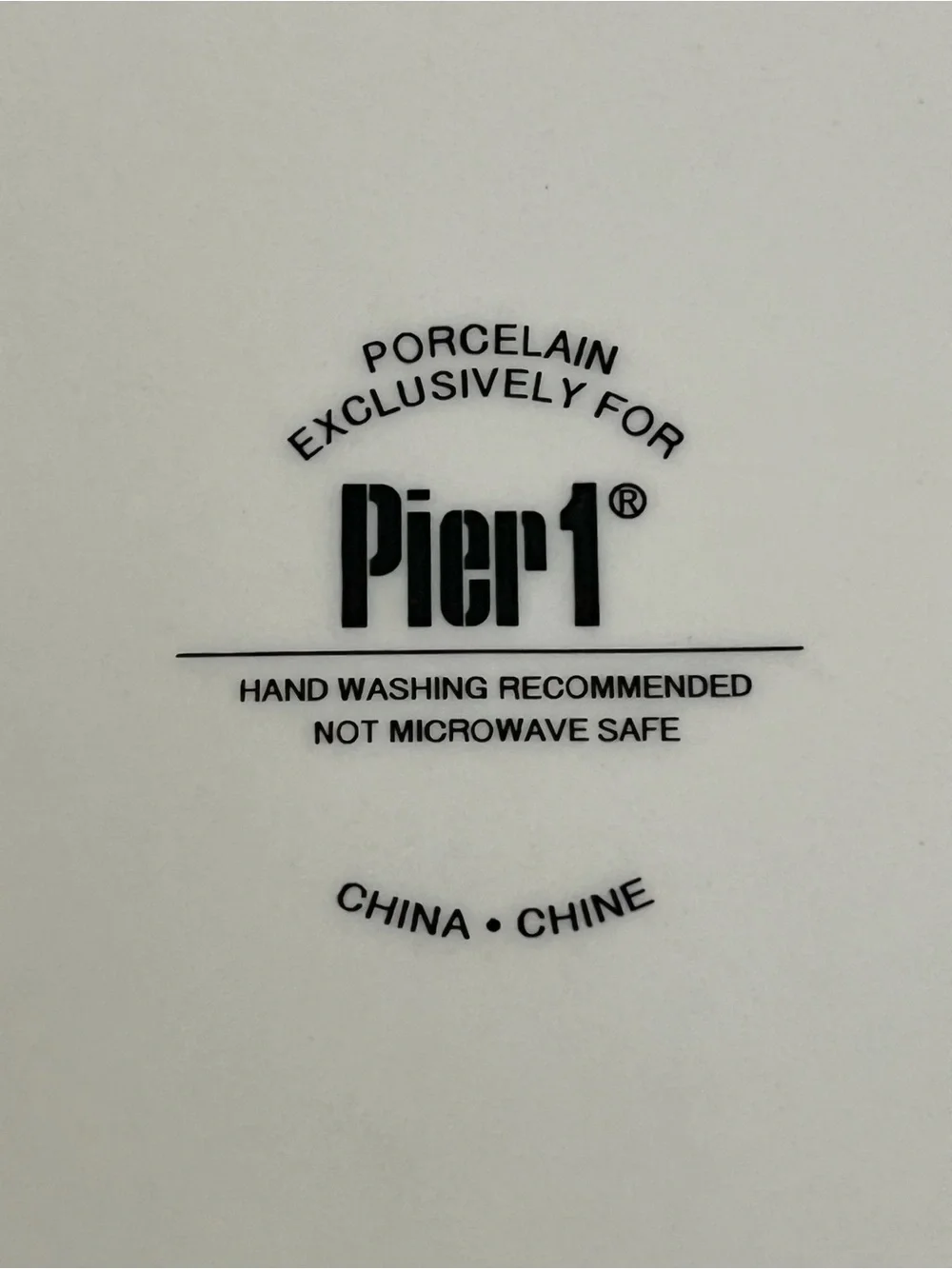 Pier 1 set pier